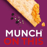 Ryvita Thins Cheddar & Black Pepper flatbread crackers 125g, imported from the UK