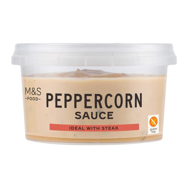 M&S peppercorn sauce 180g - British product