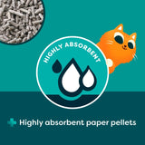 Breeder Celect PLUS Probiotic Recycled Paper Cat Litter 25L - British product
