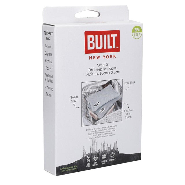 Built gel ice packs set of 2 - British product