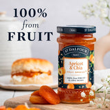 St Dalfour apricot & chia fruit spread 170g (British brand)