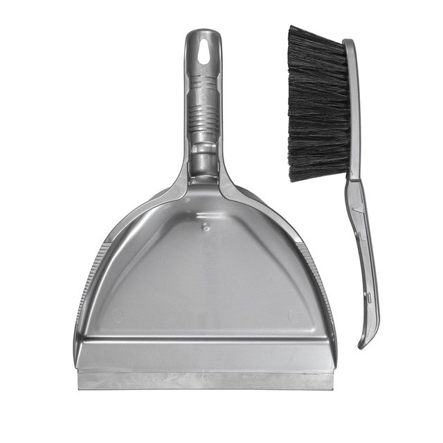 Elliott dustpan brush set silver soft 28x9.5cm - British product