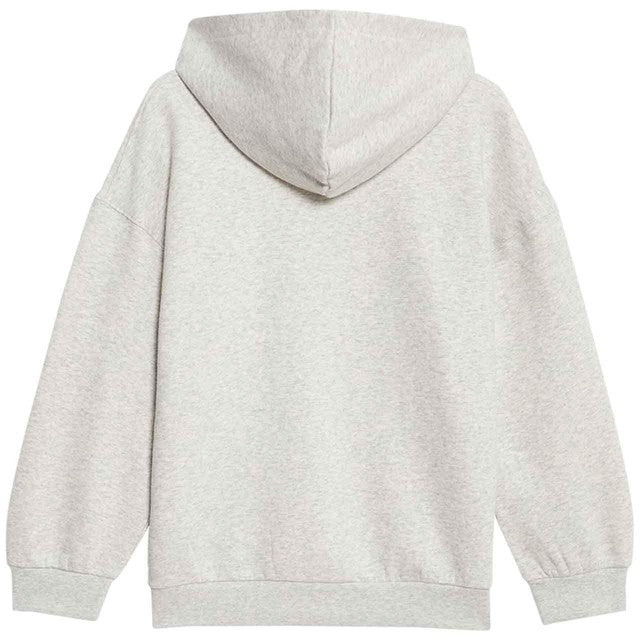 M&S girls zip hoodie grey marl 7-8 years imported from the UK