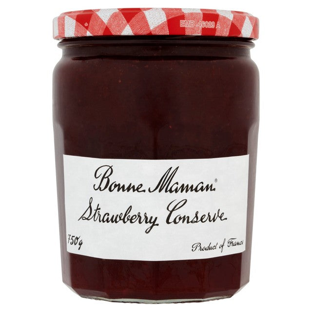 Bonne Maman Strawberry Conserve 750g - British product