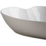 M&S white large heart shaped serving bowl (British brand)