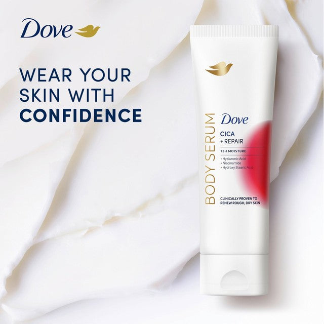 Dove Cica Repair Body Serum, imported from the UK