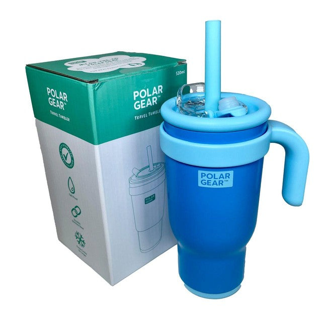 Polar Gear kids blue stainless steel tumbler 520ml, imported from the UK