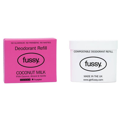 M&S Fussy Natural Deodorant Refill Coconut Milk- Buy online at McGrocer