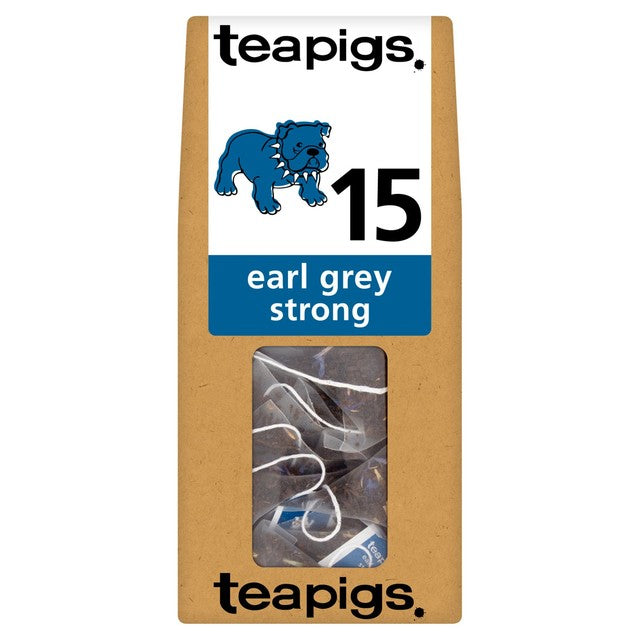 Teapigs Earl Grey Strong tea bags 15 pack (British brand)