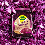 Kuhne Red Cabbage Pickled Jar 350g glass jar, UK version