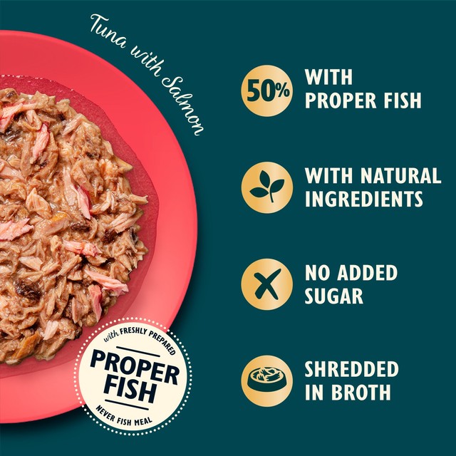 Lily's Kitchen tuna salmon wet cat food 70g, UK version