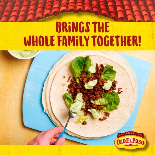 Old El Paso Fajita Kit Gluten Free 462g imported from the UK