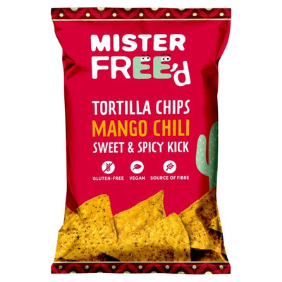 M&S Mister Free'd Tortilla Chips with Mango Chili 135g- Buy online at McGrocer