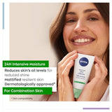 Nivea Mattifying Day Cream for combination skin 50ml, imported from the UK