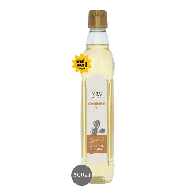 M&S Groundnut Oil 500ml, imported from the UK