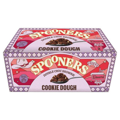 M&S Spooners Double Chocolate Chip Cookie Dough Dessert 2 x 75g- Buy online at McGrocer