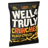 Well & Truly cheese corn snacks 30g (British brand)
