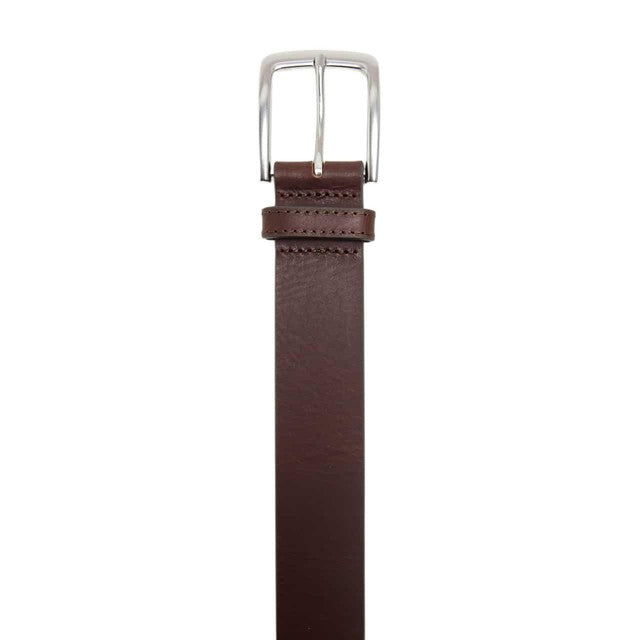 M&S mens leather casual belt 42-44 brown - British product