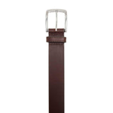 M&S mens leather casual belt 42-44 brown - British product