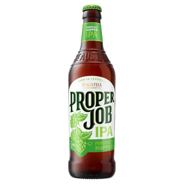 St Austell IPA beer 500ml, imported from the UK