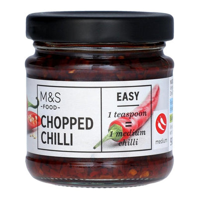 M&S M&S Easy Chilli Dried Chillies in Vinegar 90g- Buy online at McGrocer