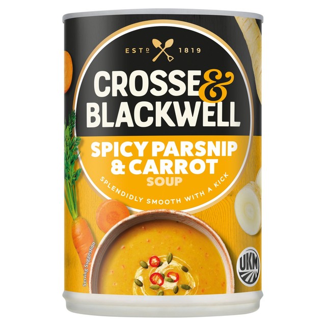 Crosse & Blackwell spicy parsnip and carrot soup 400g - British product