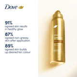 Dove Summer Revived gradual tanning mousse fair to medium 150ml - British product