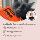 Itch Flea Cat Spot-On Treatment 1kg+, UK version
