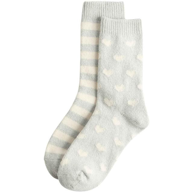 M&S ankle high socks Grey Mix One Size, imported from the UK