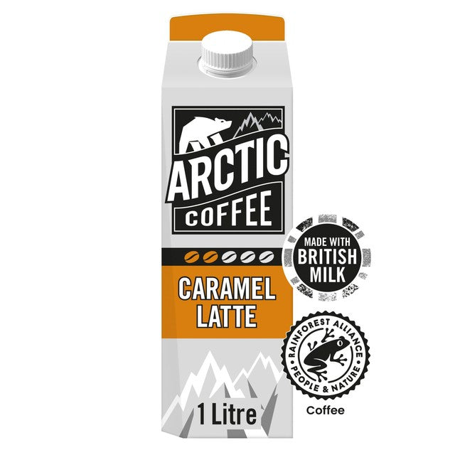 Arctic Coffee caramel latte coffee milk drink 1L - British product