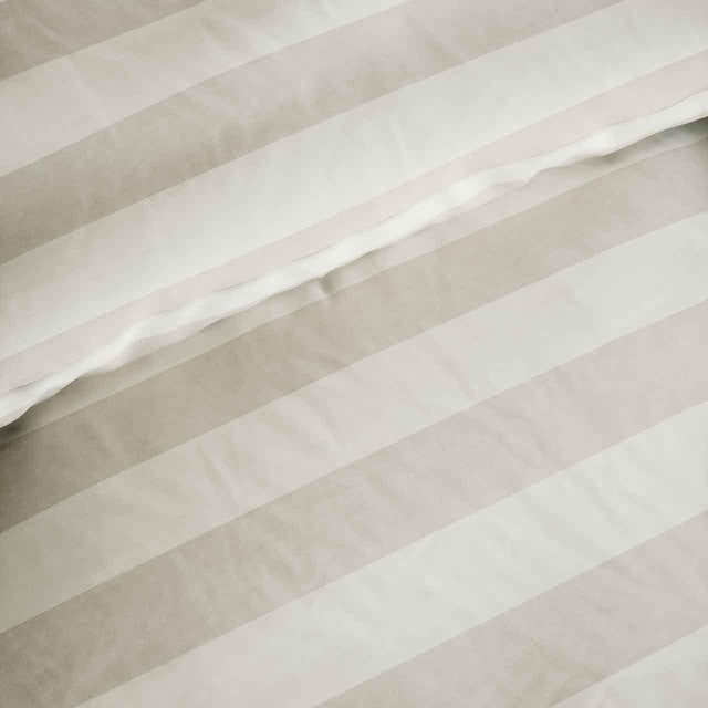 M&S linen striped bedding set double, UK version
