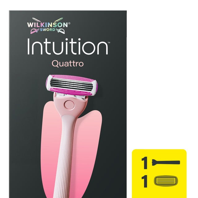 Wilkinson Sword Intuition Quattro women's razor - British product