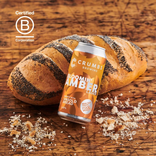 Crumbs Brewing Bloomin Amber Lager 440ml - British product