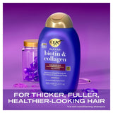 OGX Thick & Full Biotin & Collagen Shampoo 385ml (British brand)