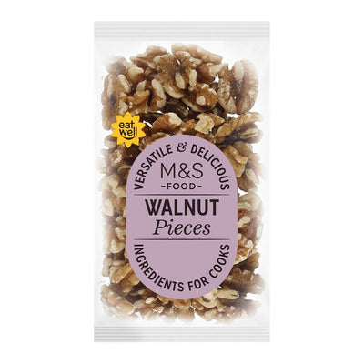 M&S M&S Walnut Pieces Nut Snack 100g- Buy online at McGrocer