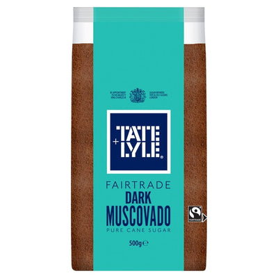 M&S Tate & Lyle Fairtrade Dark Muscovado Cane Sugar 500g- Buy online at McGrocer