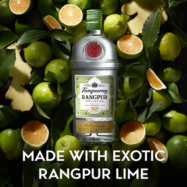 Tanqueray Rangpur Lime gin 70cl (British brand)