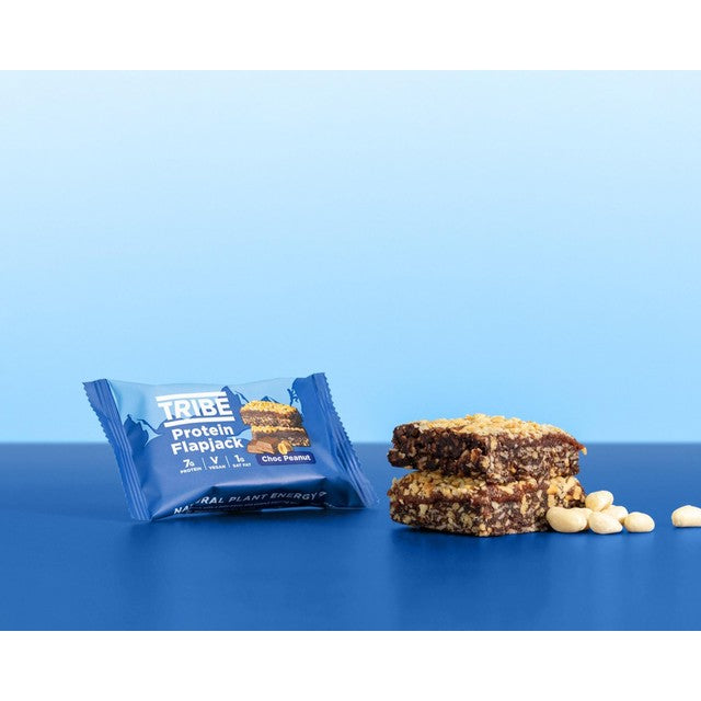 TRIBE Protein Flapjack Choc Peanut 3 Pack (British brand)