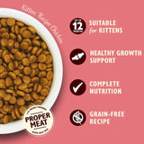Lily's Kitchen dry kitten food chicken and white fish 800g, UK version