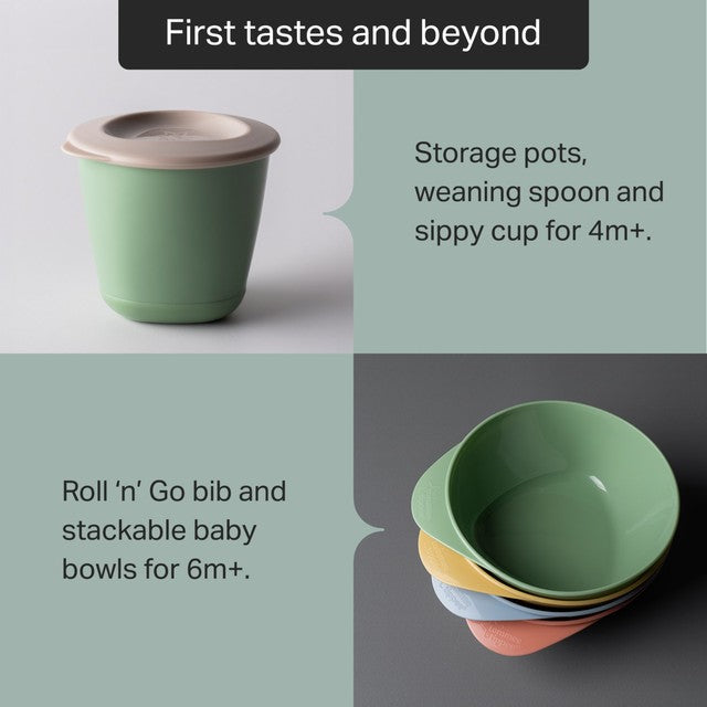 Tommee Tippee baby weaning starter kit (British brand)