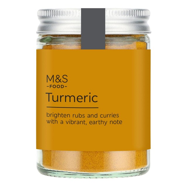 M&S Turmeric ground spice 48g - British product