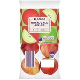 Ocado Royal Gala apples 6 per pack, imported from the UK