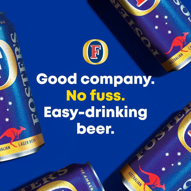Foster's Lager Beer Multipack 15 x 440ml - British product