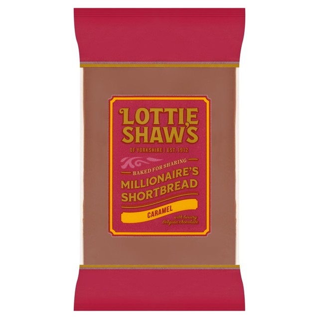 Lottie Shaw's Millionaire Shortbread 240g, UK version