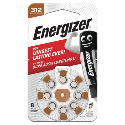 M&S Energizer Zinc Air Hearing Aid Batteries Size 312 8-Pack- Buy online at McGrocer