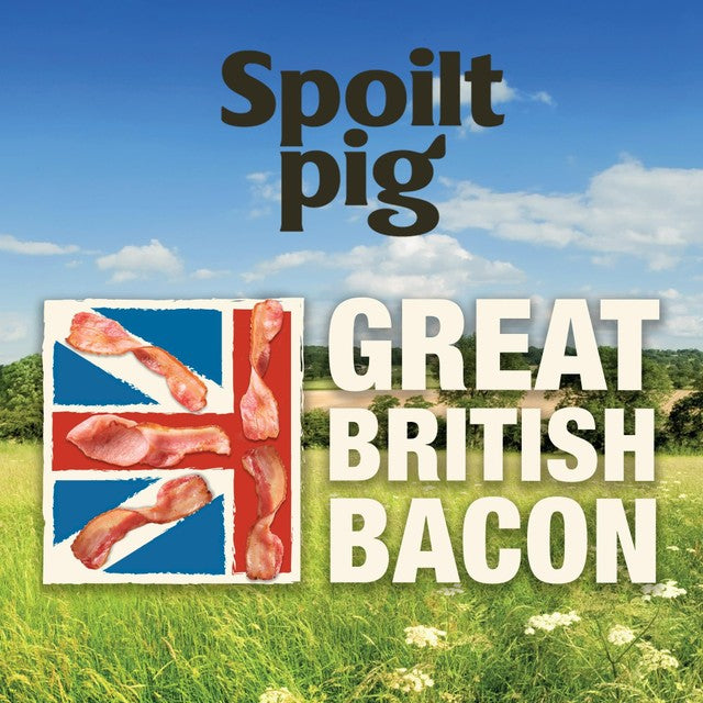 Spoiltpig smoked dry cured back bacon 184g (British brand)