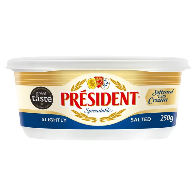 President French slightly salted spreadable butter 250g, imported from the UK