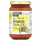 Realfoods organic vegan alla bolognese sauce 350g, imported from the UK