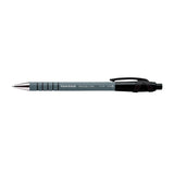 Paper Mate Flex Grip Retractable black ballpoint pen 5-pack, imported from the UK