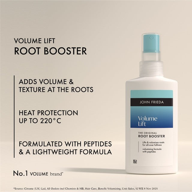 John Frieda Volume Lift root booster spray, imported from the UK